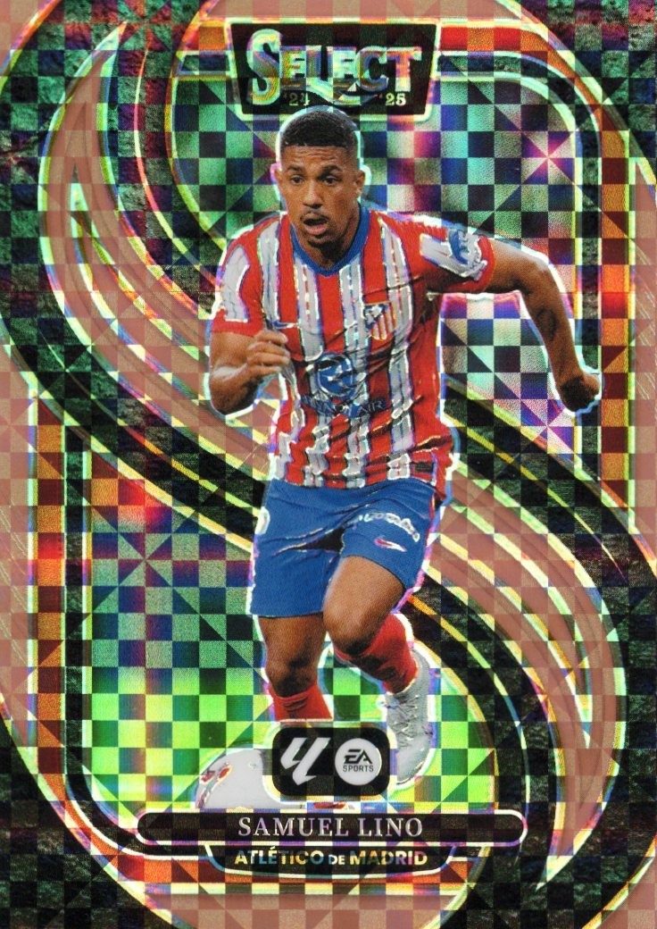 Samuel Lino 2024-25 Panini Select LaLiga Bronze Checkerboard Prizm /59 #196