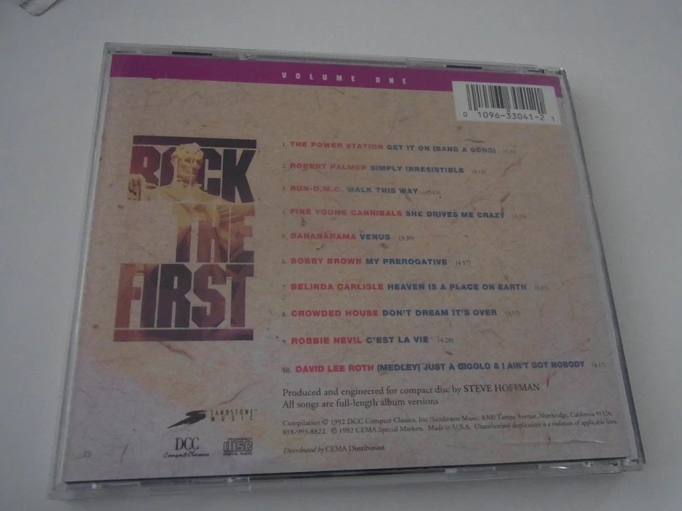 Rock The First Volume one     DCC  CD - Bild 2 von 3