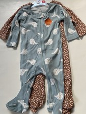 Carter's Just One You  Baby Girl  s 6M 2pk Birds  Floral Sleep N' Play New