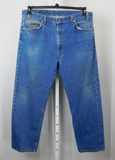 Vintage Levis 505 Orange Tab Jeans Men 40x30 Made in USA Stonewash Denim 80s 90s