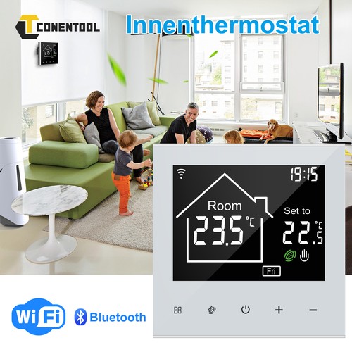 Fußbodenheizung Thermostat Tuya Smart Thermostat elektrische Für Zimmer & Hotels - Bild 1 von 14