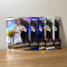 AZURÁ STEVENS 2025 Panini Prizm Sparks Lot (Silver, Blue Velo, Ice) (5 Cards)