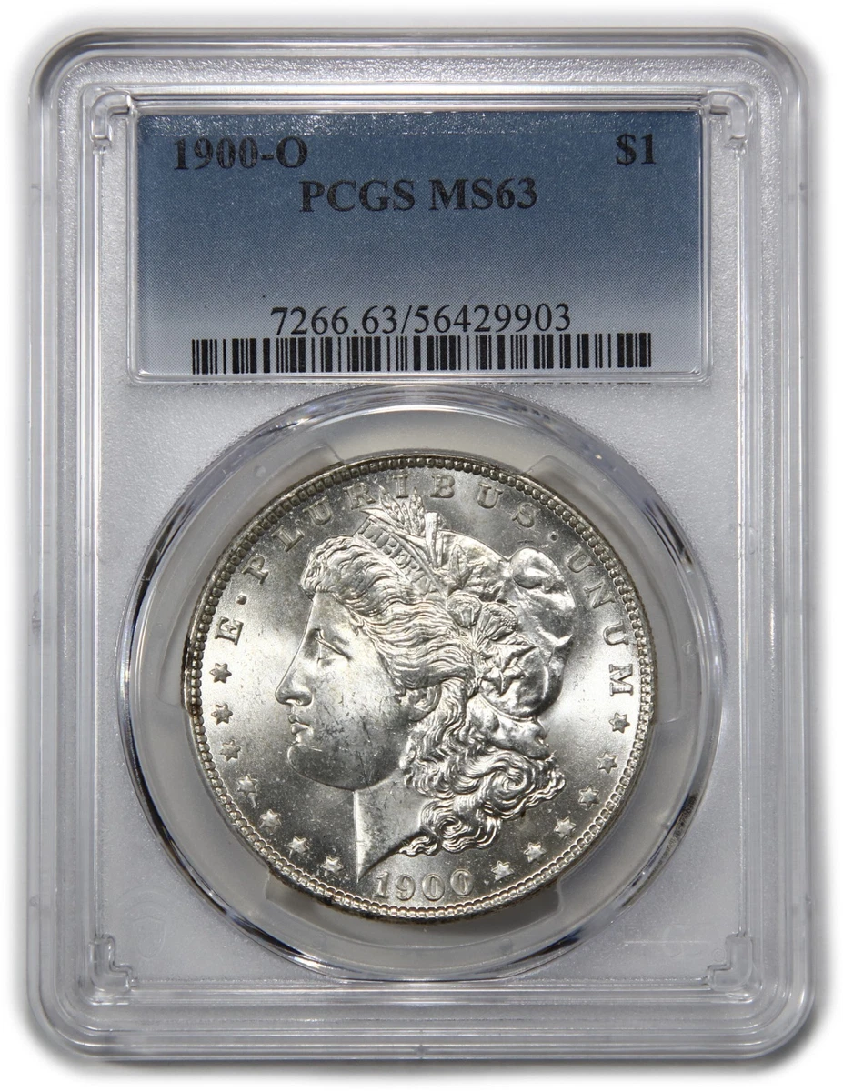 25+ MS 63 Graded 1900 Year Morgan US Dollars (1878-1921) for sale