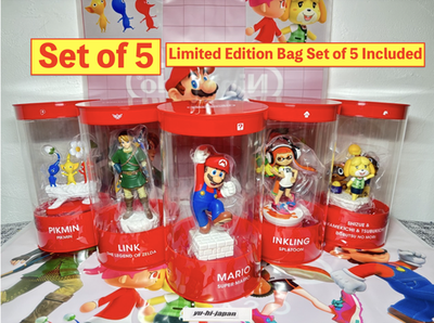 Nintendo Statue Mario Zelda Animal Crossing Splatoon Pikmin