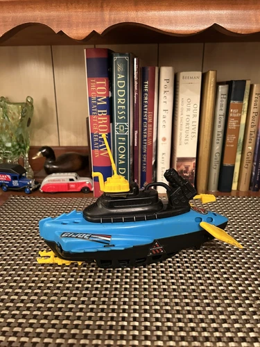GIJoe 1992 Barracuda Submarine Vintage Action Figure Vehicle ARAH Hasbro