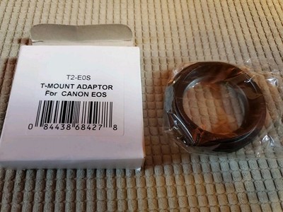 Telescope T2 Lens Mount Adapter Connector Ring for Canon EOS NEW