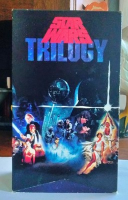 STAR WARS Trilogy VHS Box Set ORIGINAL RELEASE on CBS FOX Sealed EMPIRE STRIKES