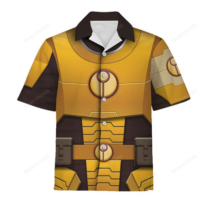 Greater Good Deep Strike Veteran Tau Empire   Costume Cosplay Hawaiian Shirt WHH