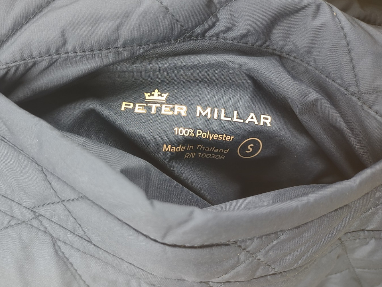 Peter Millar blue multicolor reversible full zip … - image 10