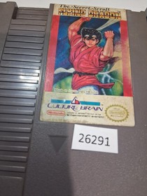 2 retro Nintendo video games NES  26291 wt11 Time Lord, Flying Dragon the secret