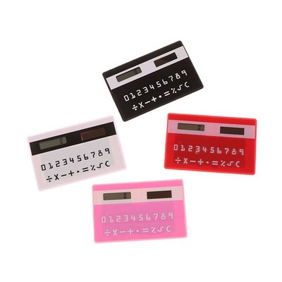 Solar 8 Digit Calculator Student Mini Pocket Calculator Portable Slim Calcula^^p