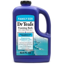 Foaming Bath with Pure Epsom Salt, Restorative Minerals with Magnesium, Potas...