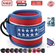 DMoose Ankle Strap for Cable Machine - One Size Fit with  Padding, Workout Ki...