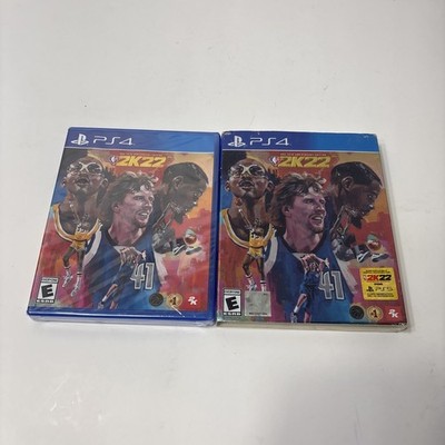 NBA 2K22 75th Anniversary Anniversary Edition Sony PlayStation 4 PS4 NEW