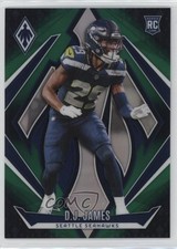 2024 Panini Phoenix Rookies Green Fade /199 DJ James #172 1qo5