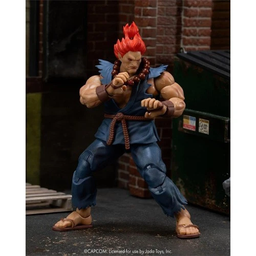 Ultra Street Fighter II Akuma 6in Action Figure Jada Toys IN STOCK - product listing photo