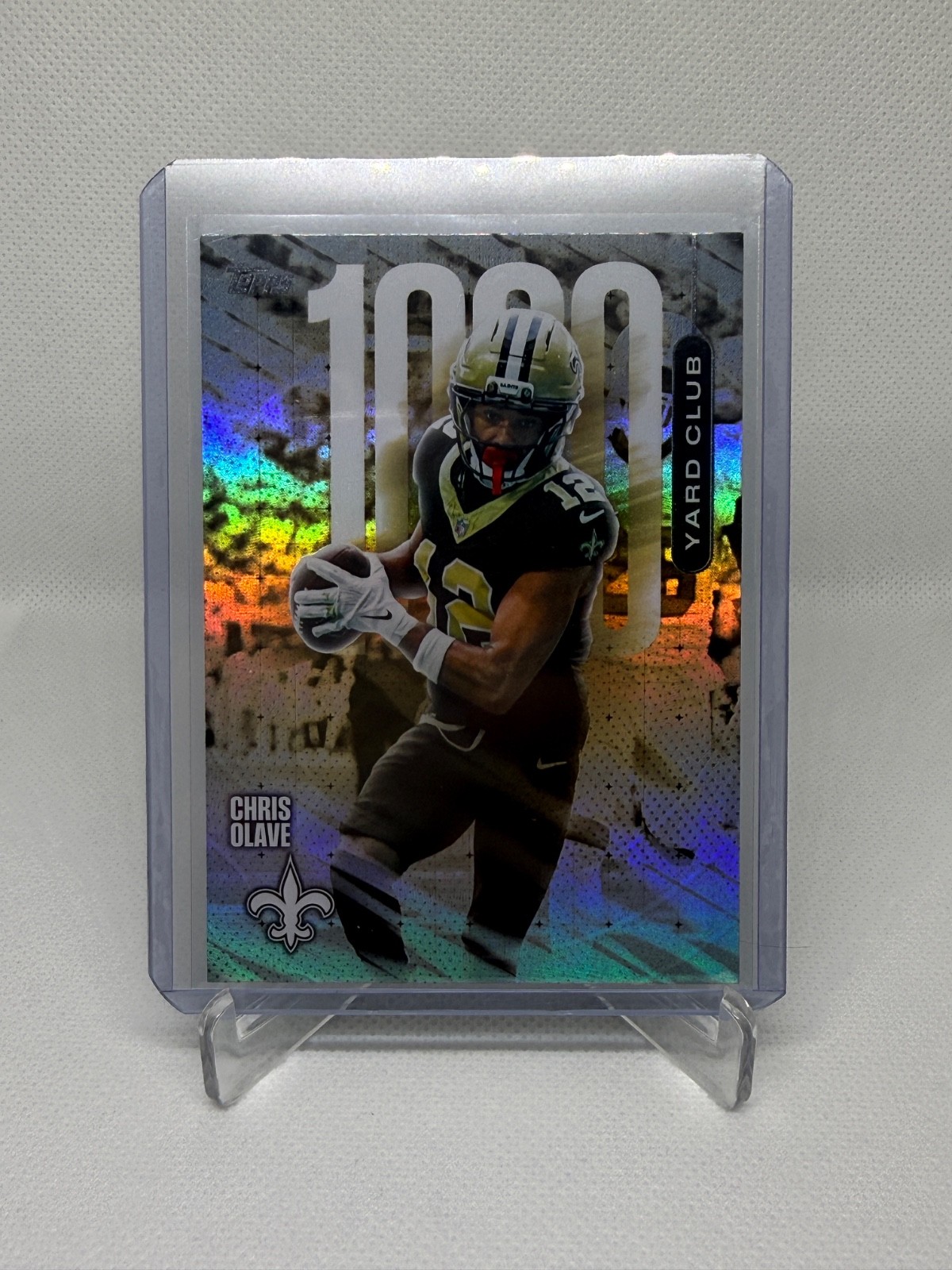 2026 Topps Flagship - Chris Olave 1000 Yard Club SSP #1YC-33