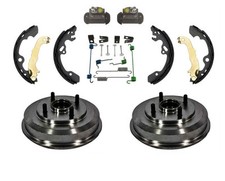 Kit de resortes y cilindros de rueda de cojinete de rueda de tambor trasero para 00-08 Focus