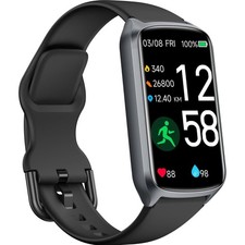 Health Fitness Tracker Waterproof 24/7 Heart Rate Blood Oxygen Sleep Steps