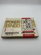 Transogram 1963 Vintage Poker Bingo Game