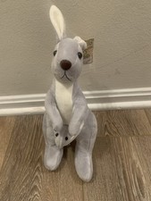 Kangaroo and Baby Joey Plush Toy Marsupial Stuffed Doll