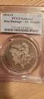 1894 O Morgan Silver Dollar PCGS AU Details, Rim Damage - New Orleans Mint