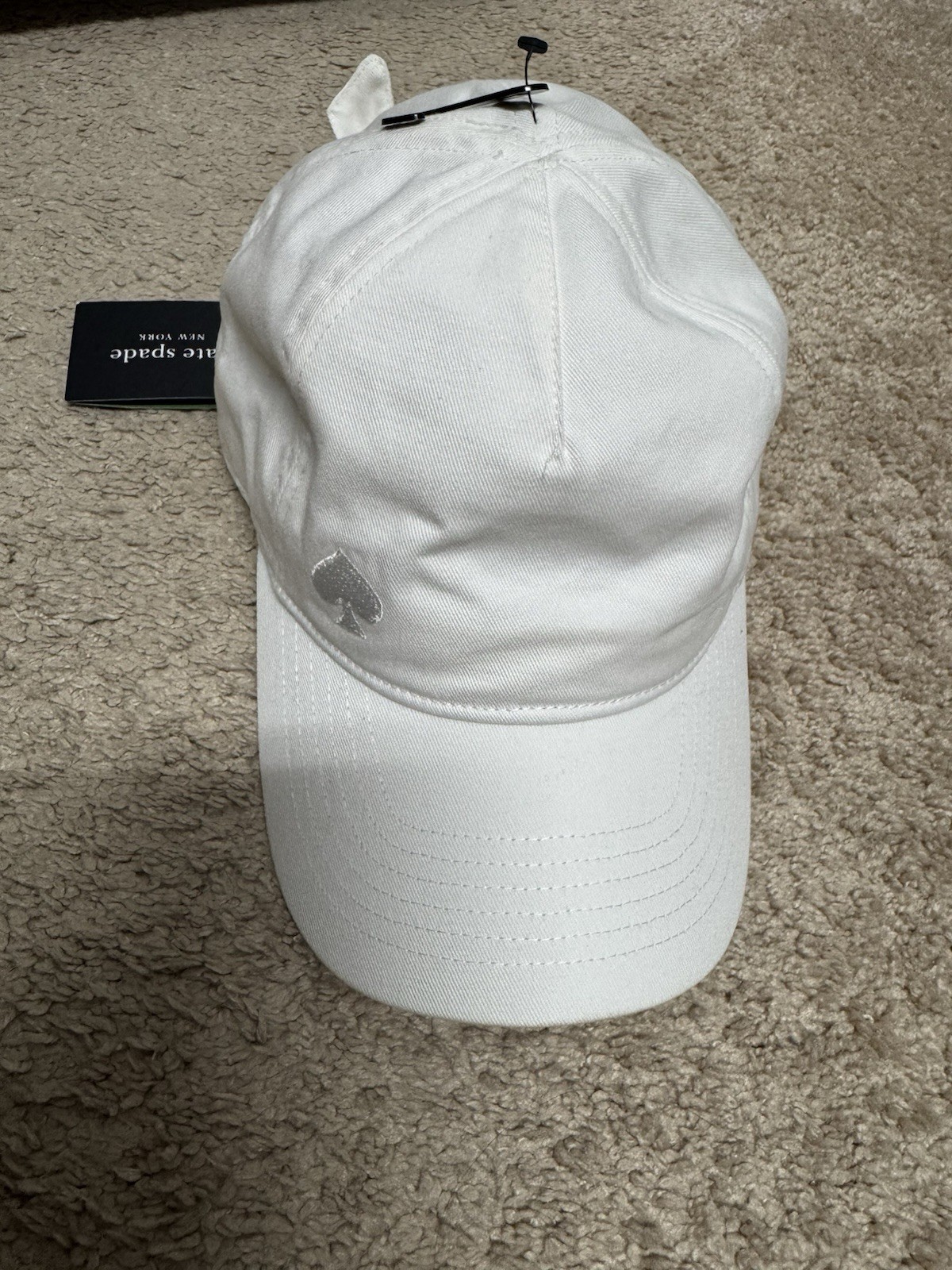 Kate Spade White Hat New