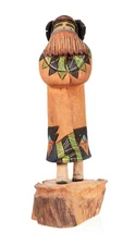Hopi Kachina Maiden Doll By Wally Navasie Late 20th Century