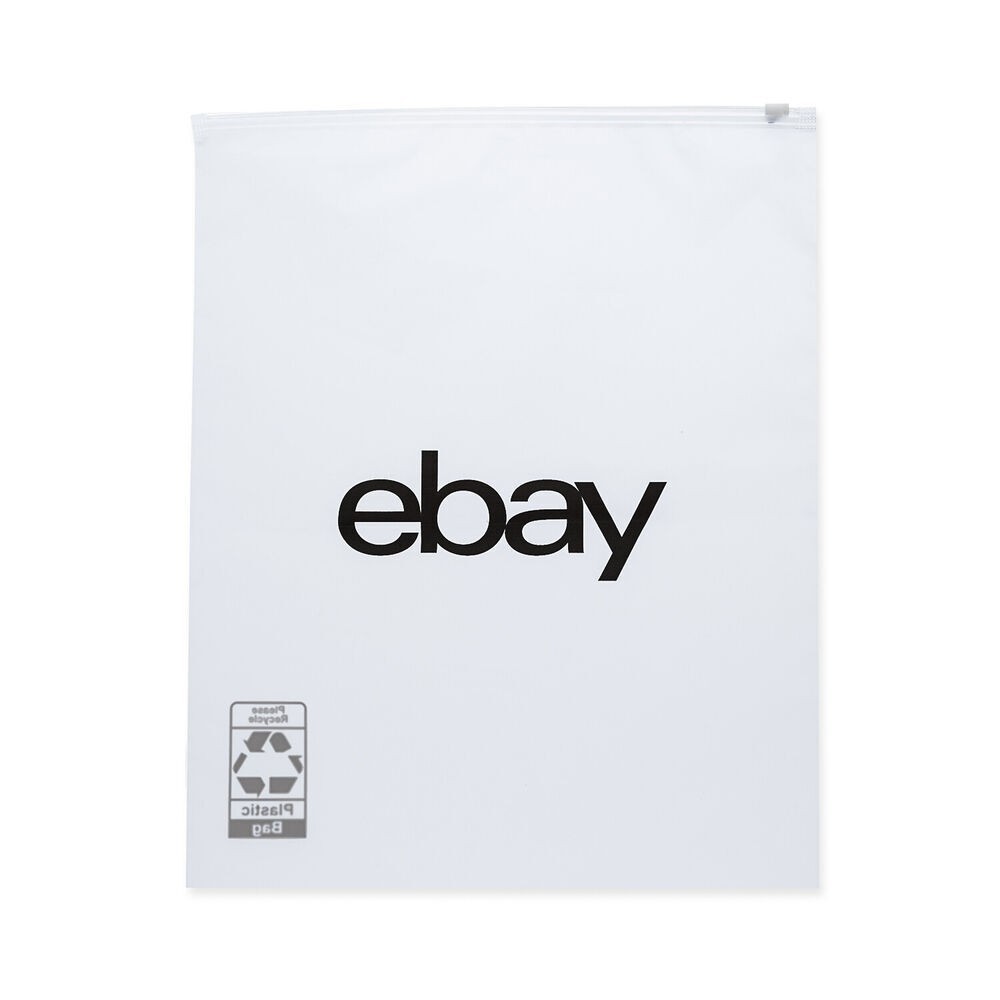 25-400pcs 12"x15" 10"x12.5" Frosted Zipper Clothing Bag Polyjacket/Polymailer UL