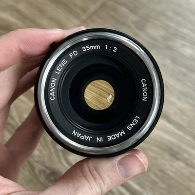 Canon FD 35mm f/2 Camera Lenses for sale | eBay