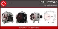 Casco CAL10235AS Generator FüR Dacia Passend FüR Nissan Renault
