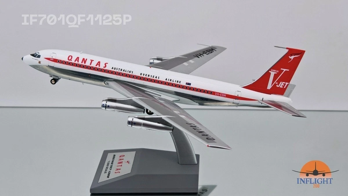 InFlight 200 Contemporary Diecast Commercial Airliners Boeing 707