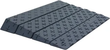 4'' Slip Resistant Modular Threshold Ramp Universal Access Ramp for Wheelchairs