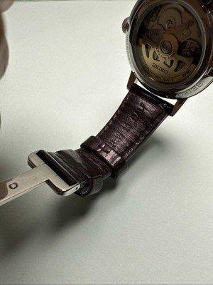 Nice Rare SEIKO Presage 4R35-04A0 automatic Rare Burgundy