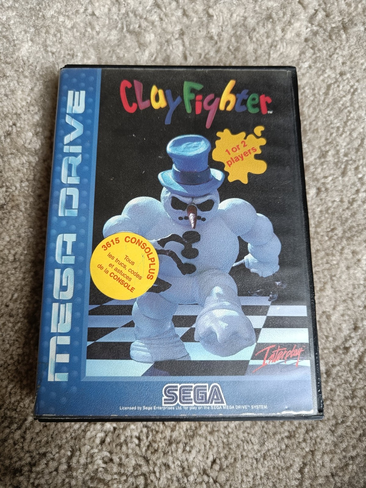 CLAY FIGHTER SEGA MEGADRIVE (PAL/FR)