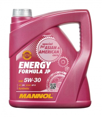 Motoröl Mannol Energy Formula JP 5W-30 SN Opel GM Dexos 1 Gen 2 4l Kanister