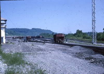 L&N LOUISVILLE & NASHVILLE Railroad Train Yard DECOURSEY KY 1965 Photo Slide