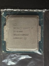 Intel 6th Gen Core i7-6700K 4.0GHz (4.2GHz Turbo) 4-Core LGA1151 CPU SR2L0