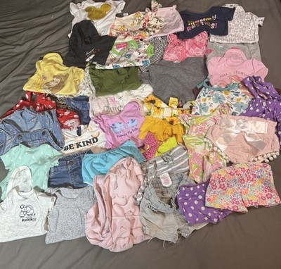 38 Pieces Of 0-3 3-6 Month Old Baby Clothes 