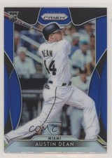 2019 Panini Prizm Tier III Blue Prizm Austin Dean #275 fm0