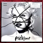 MADONNA REBEL HEART SEALED  2015 FIRST PRINT  2 RECORD VINYL LP PROMO HYPE MINT