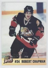 2001-02 Owen Sound Attack Team Issue Robert Chapman #24 9jq