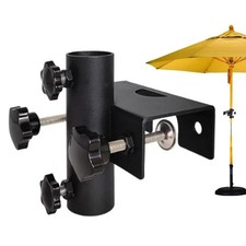 1PC Parasol Support Clamp Outdoor Umbrella Stand Balcony Umbrella Holder