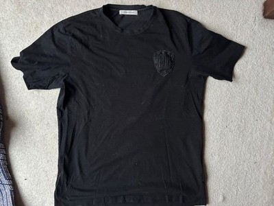 Pierre Balmain black short sleeve men's tshirt sz 50 fits like medium