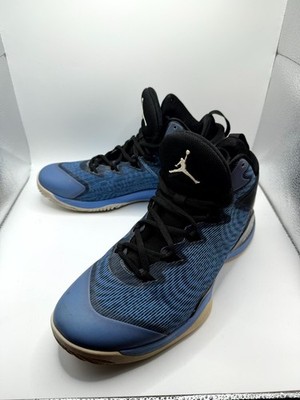 Air Jordan Super.Fly 3 684933-407 Mens 9.5 Sneaker Legend Blue Basketball Shoes
