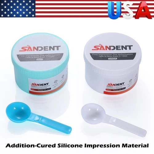 Dental Putty Fast Set PVS VPS Impression Material Silicon Base+Catalystst SA