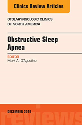 Obstructive Sleep Apnea, AnIssue of OtolaryngologicClin - Hardback NEW D'Agostin