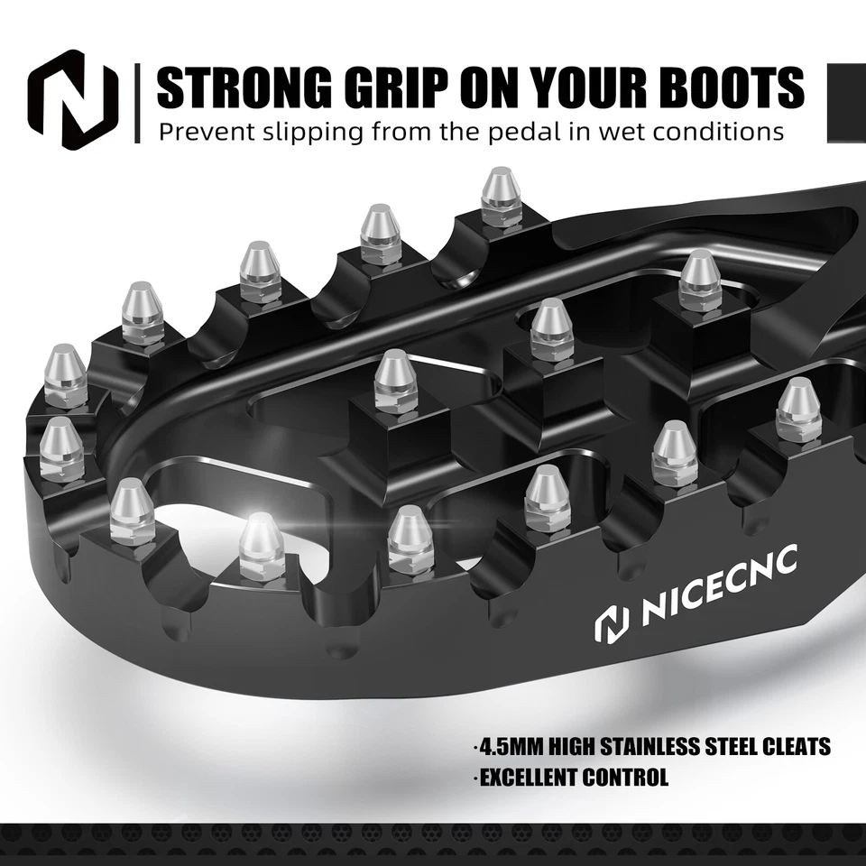 Pedales reposapiés NICECNC para gas EX EC 250/300 MC 125 250 350 450 2024 Foto 3 de 4