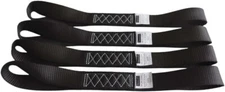 Soft Loop Tie Down Straps 4PK Motorcycle Loops Straps 1.5” x 18” x 10000 LBS