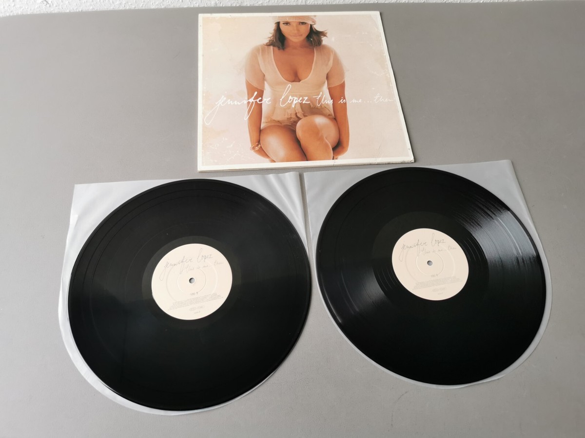 JENNIFER LOPEZ original Vinyl 2LP This Is Me  Then (2002 Epic